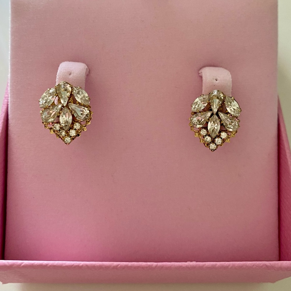 Kleinfeld earrings!